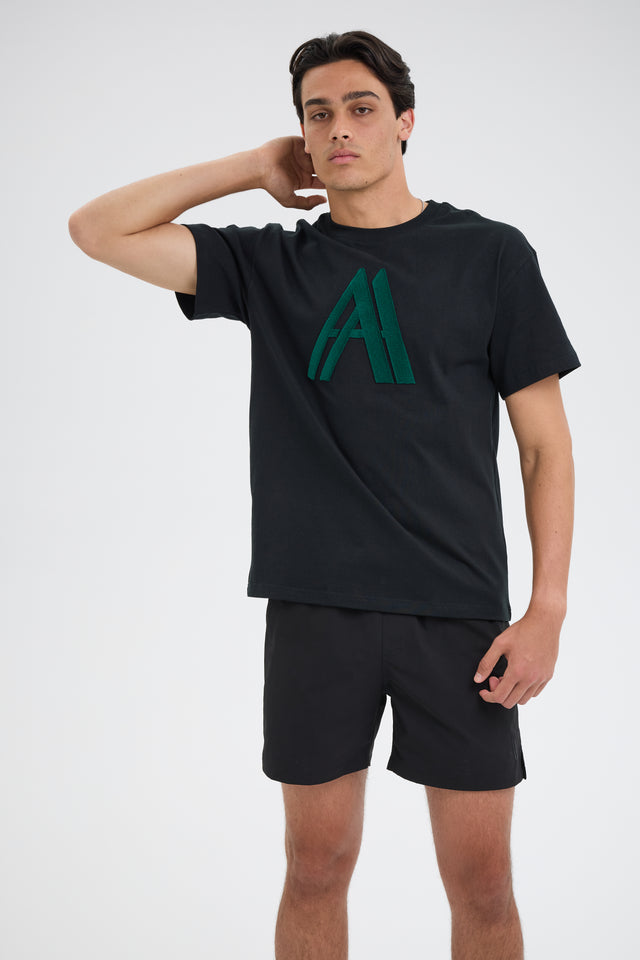 Men's Embroidered AA Cotton T-Shirt