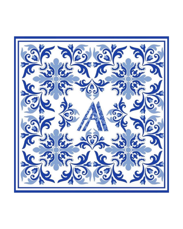 Majolica Silk Scarf